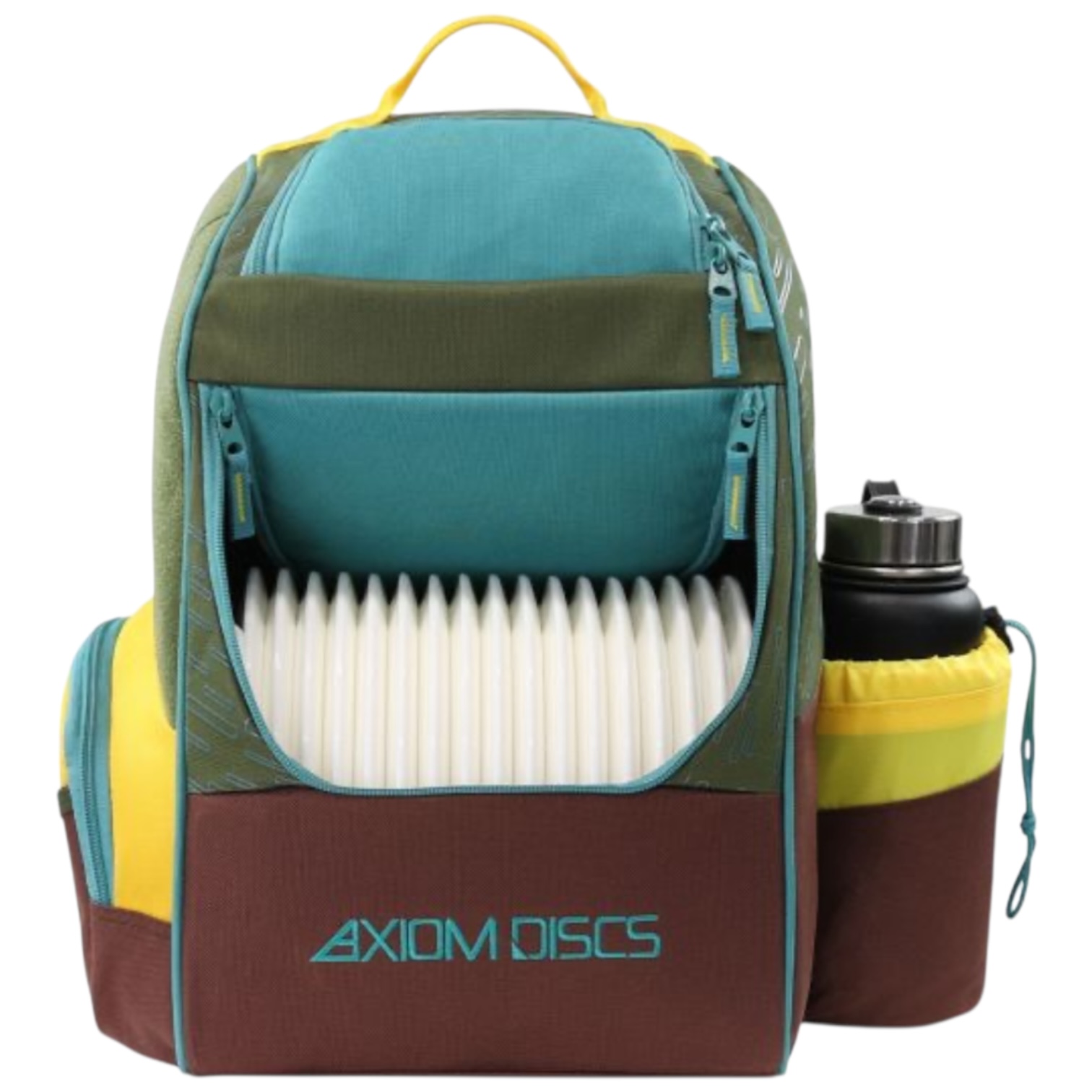 Olive/Tropic Blue/Golden Yellow